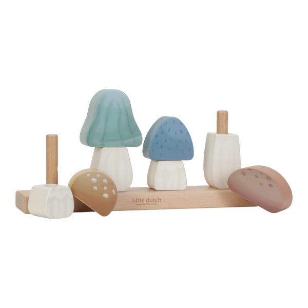 Stacking Puzzle Mushrooms - Forest Friends FSC
